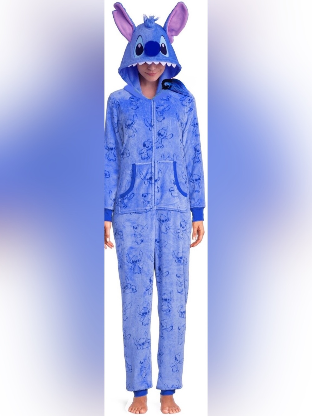 NWT Disney Stitch lounge sleep Onsie cosplay Halloween costume 2X